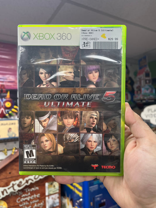 Dead or Alive 5 Ultimate - Xbox 360 CiB