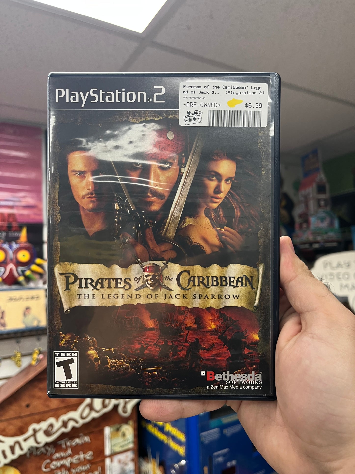 Pirates of the Caribbean: Legend of Jack Sparrow - PS2 CiB