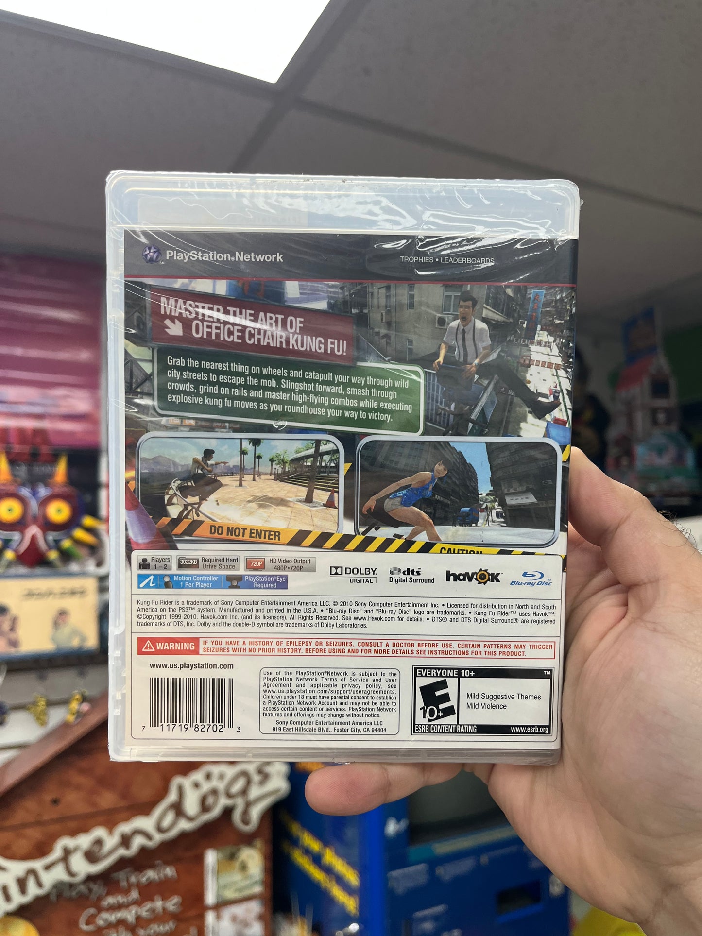 Kung Fu Rider - PS3 Sealed