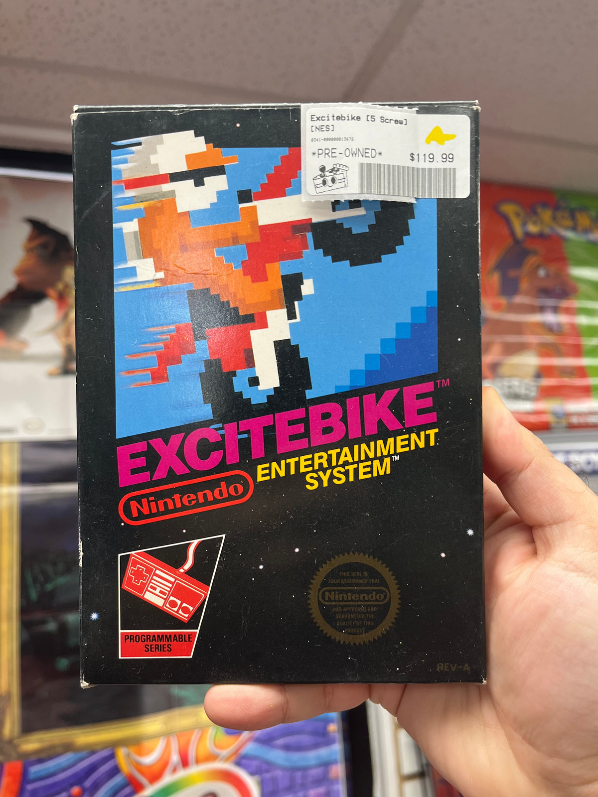 Excitebike [5 Screw] - NES CiB