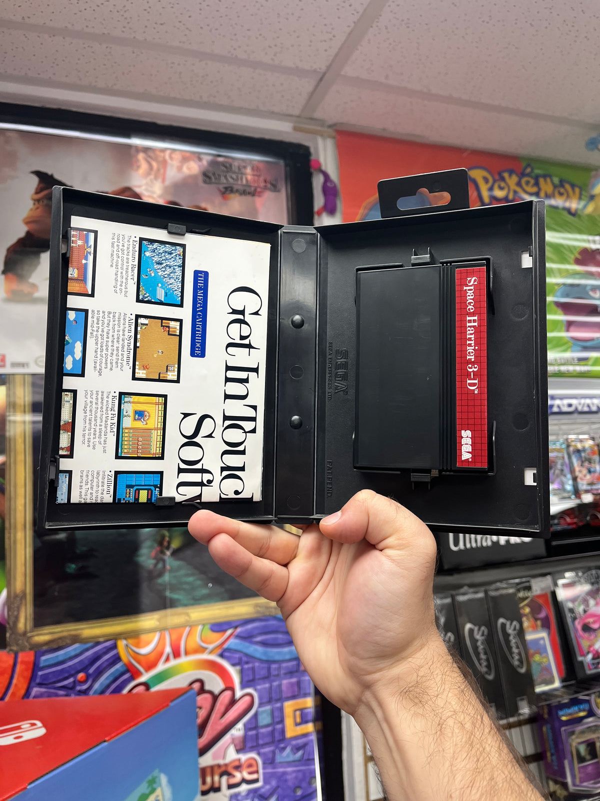 Space Harrier 3-D - Sega Master System CiB