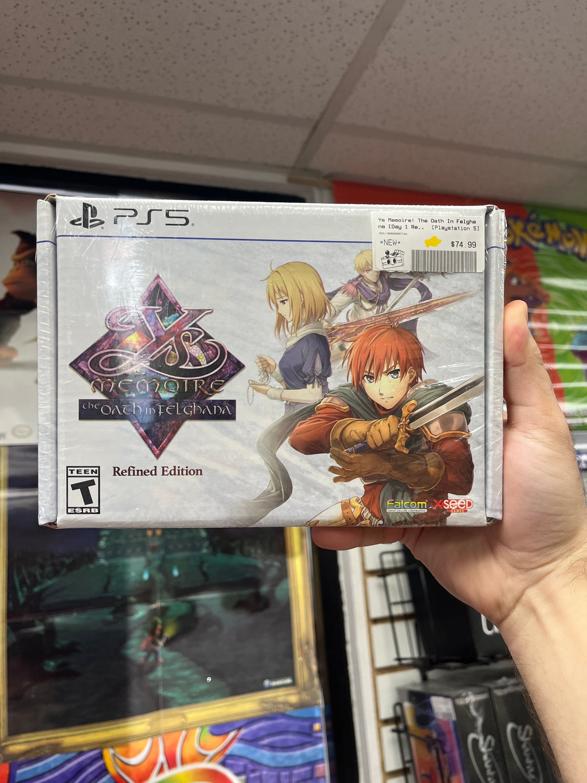 Ys Memoire - The Oath In Felghana [Day 1 Refined Edition] - PS5 Sealed