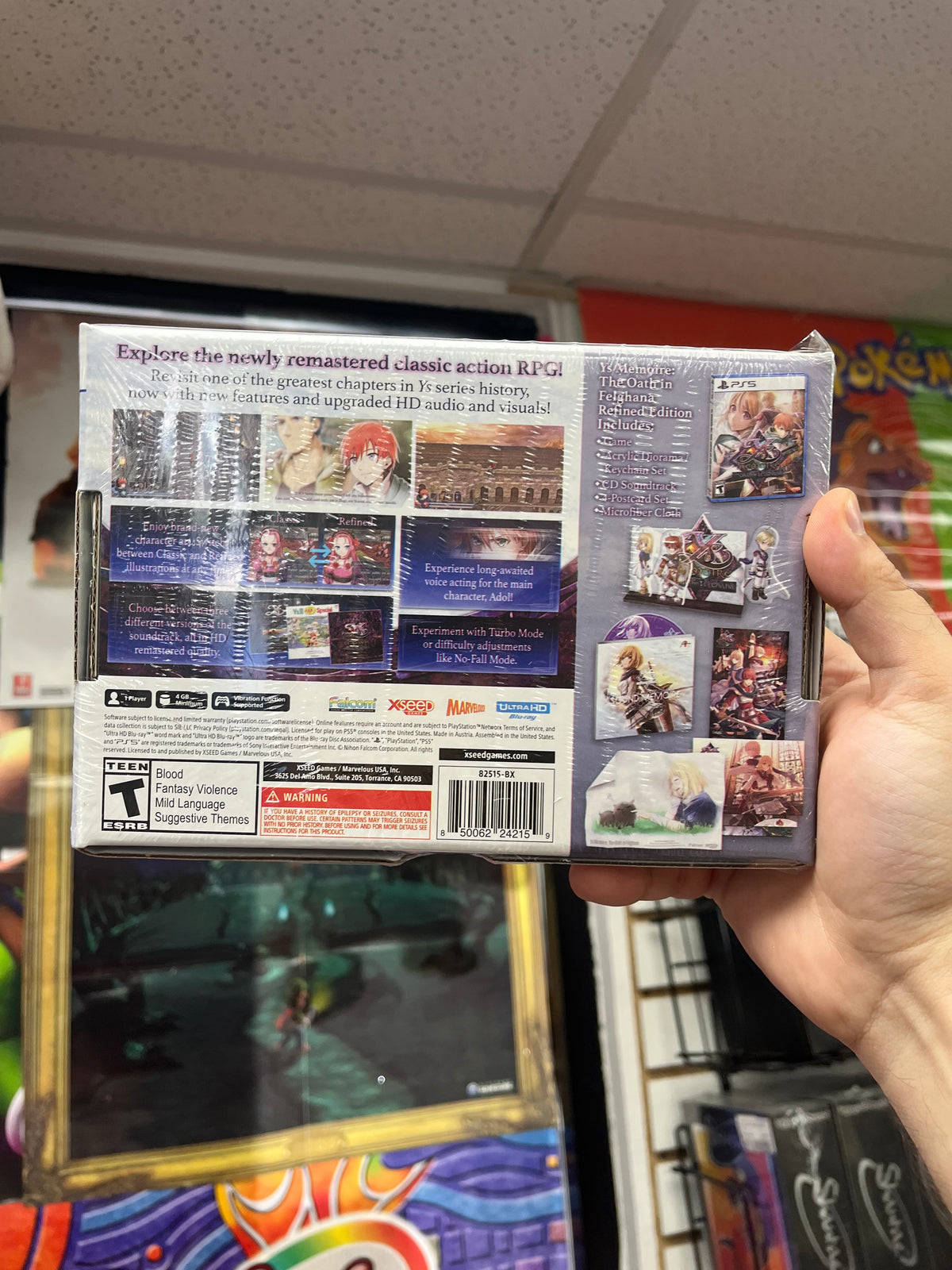 Ys Memoire - The Oath In Felghana [Day 1 Refined Edition] - PS5 Sealed