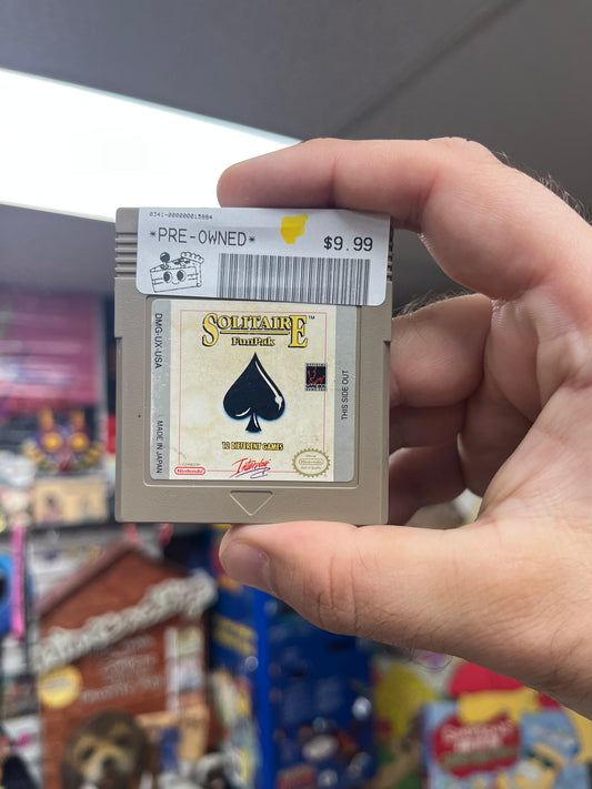 Solitaire FunPak - GameBoy Loose