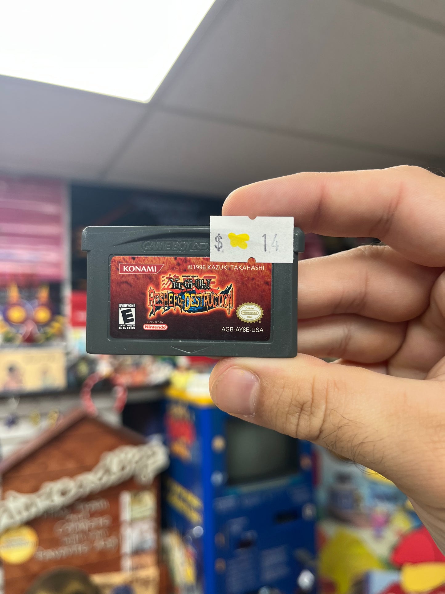 Yu-Gi-Oh Reshef of Destruction - GBA Loose