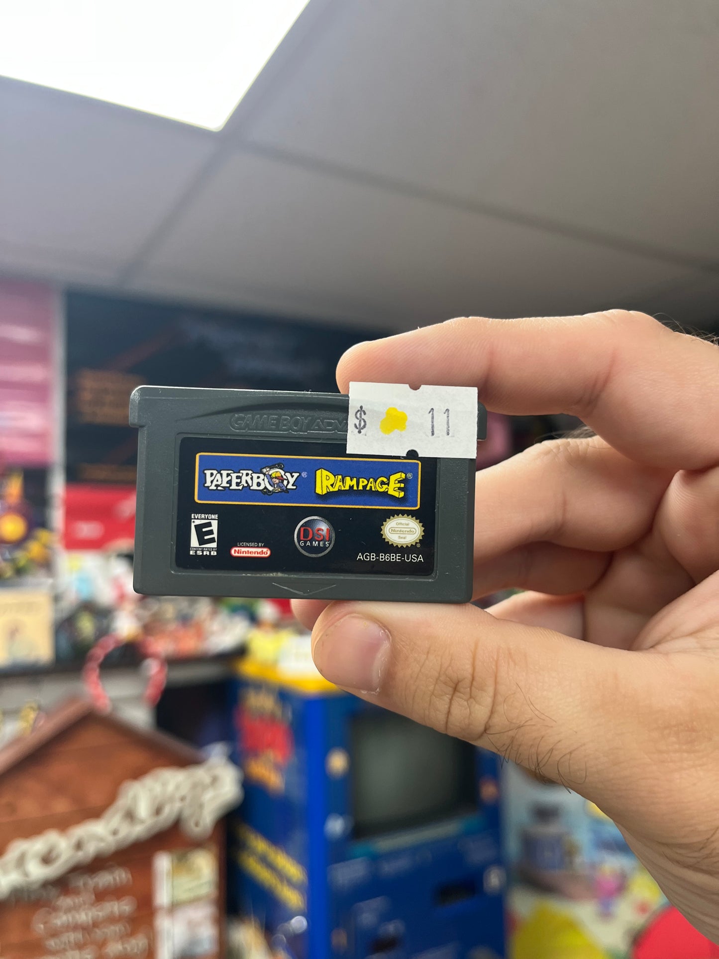Paperboy + Rampage - GBA Loose