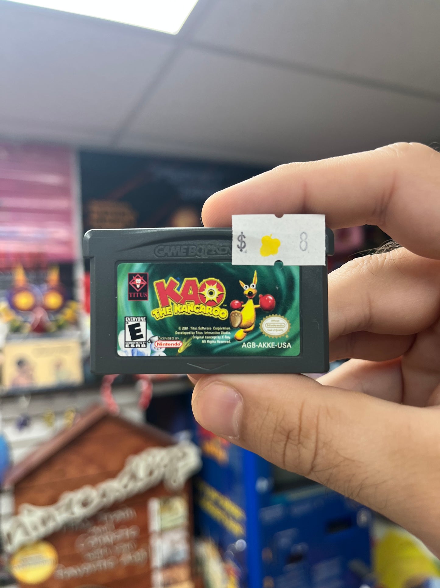 Kao the Kangaroo - GBA Loose