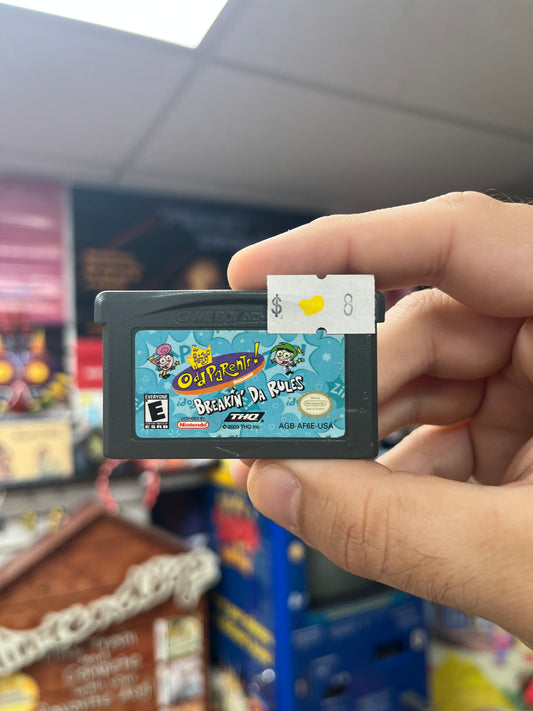 Fairly Oddparents Breakin Da Rules - GBA Loose