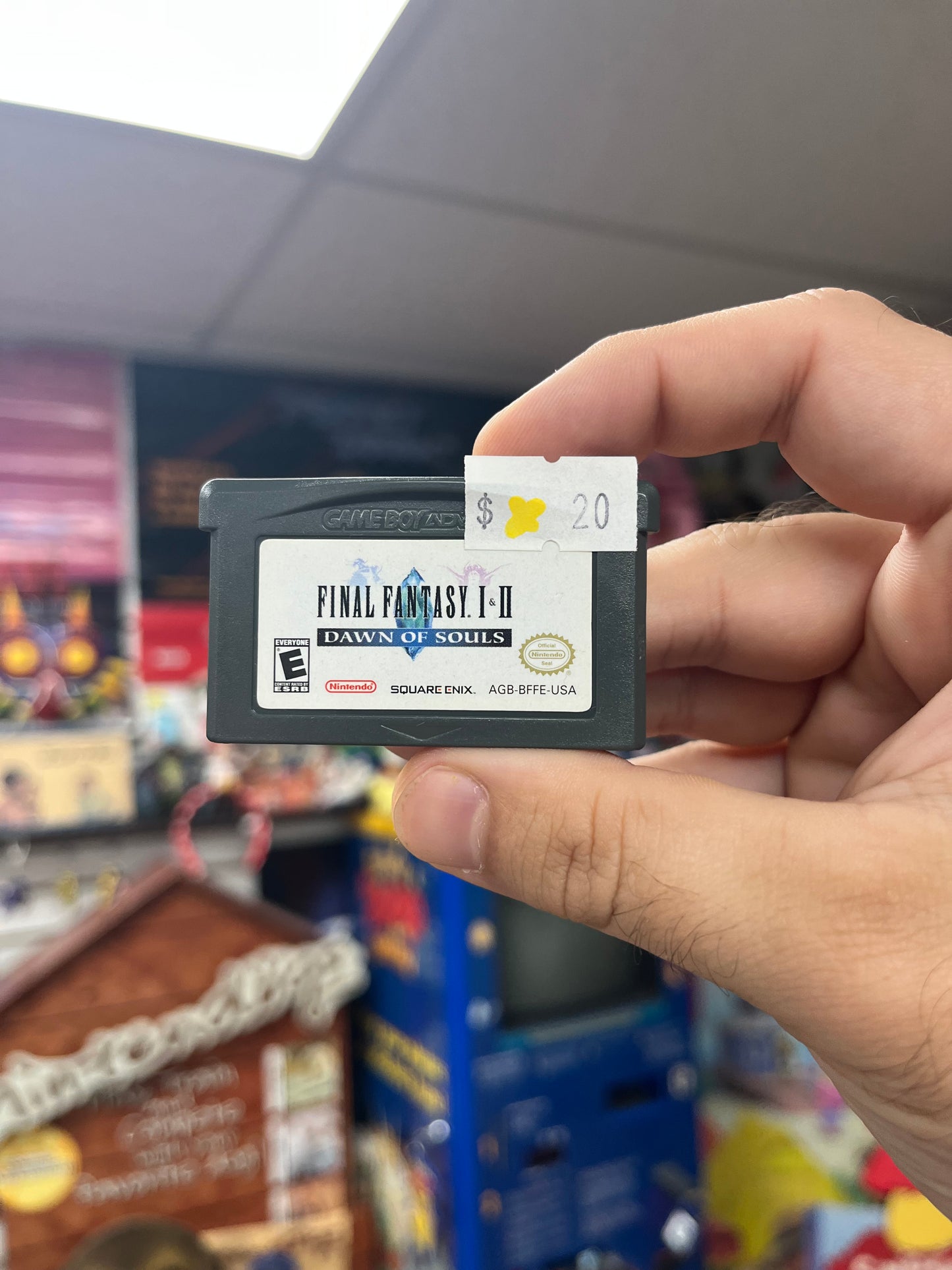 Final Fantasy I & II Dawn of Souls - GBA Loose