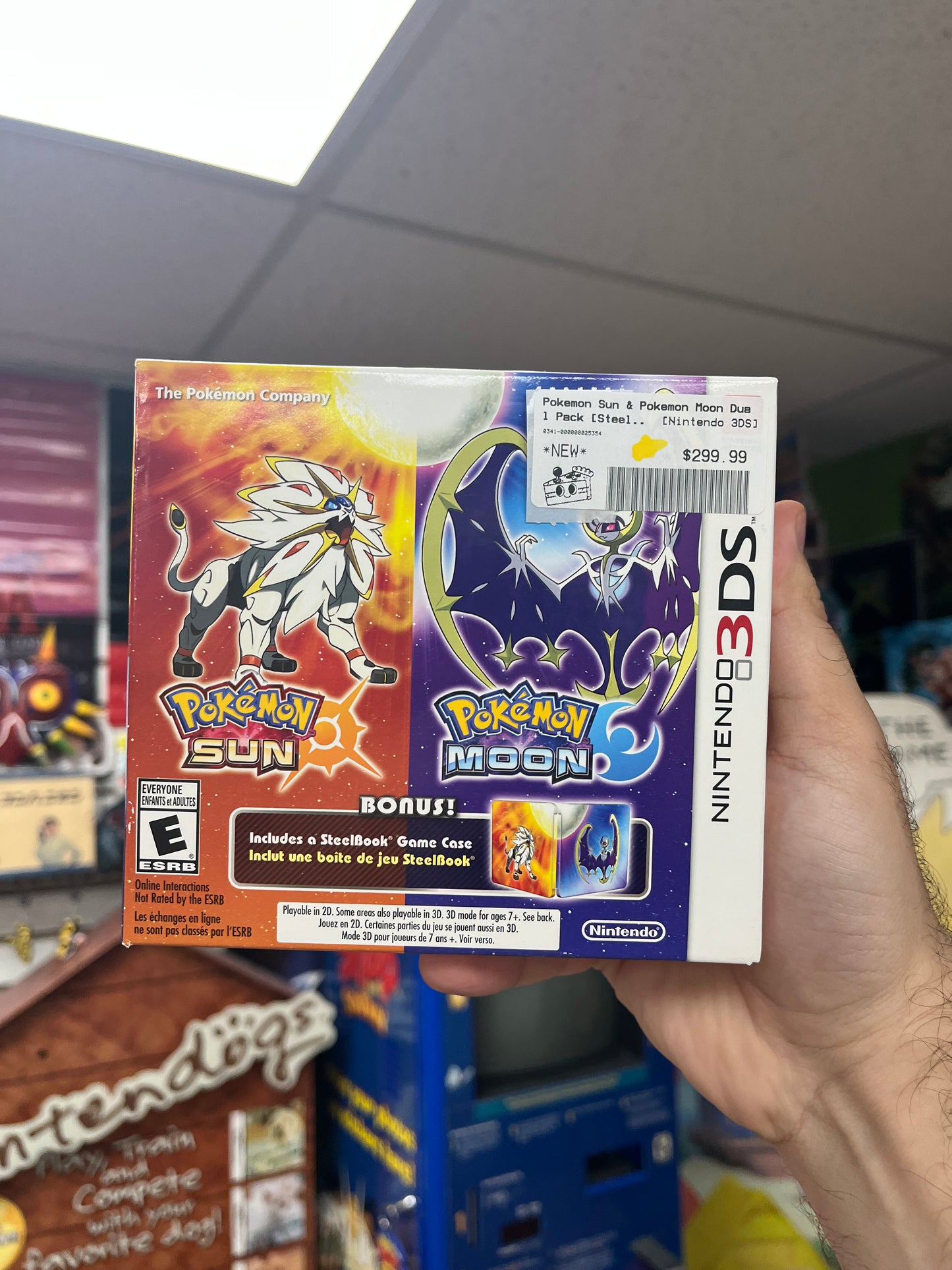 Pokemon Sun & Moon Dual Pack [Steelbook] - 3DS CiB