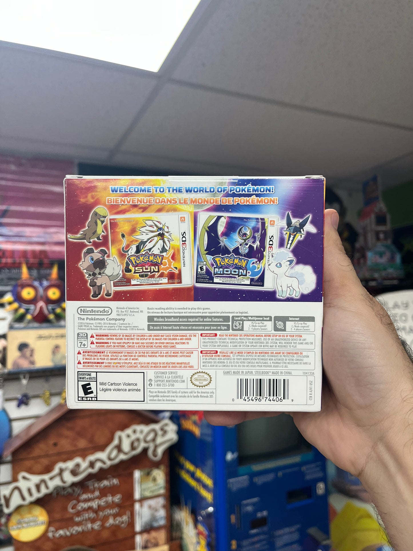 Pokemon Sun & Moon Dual Pack [Steelbook] - 3DS CiB