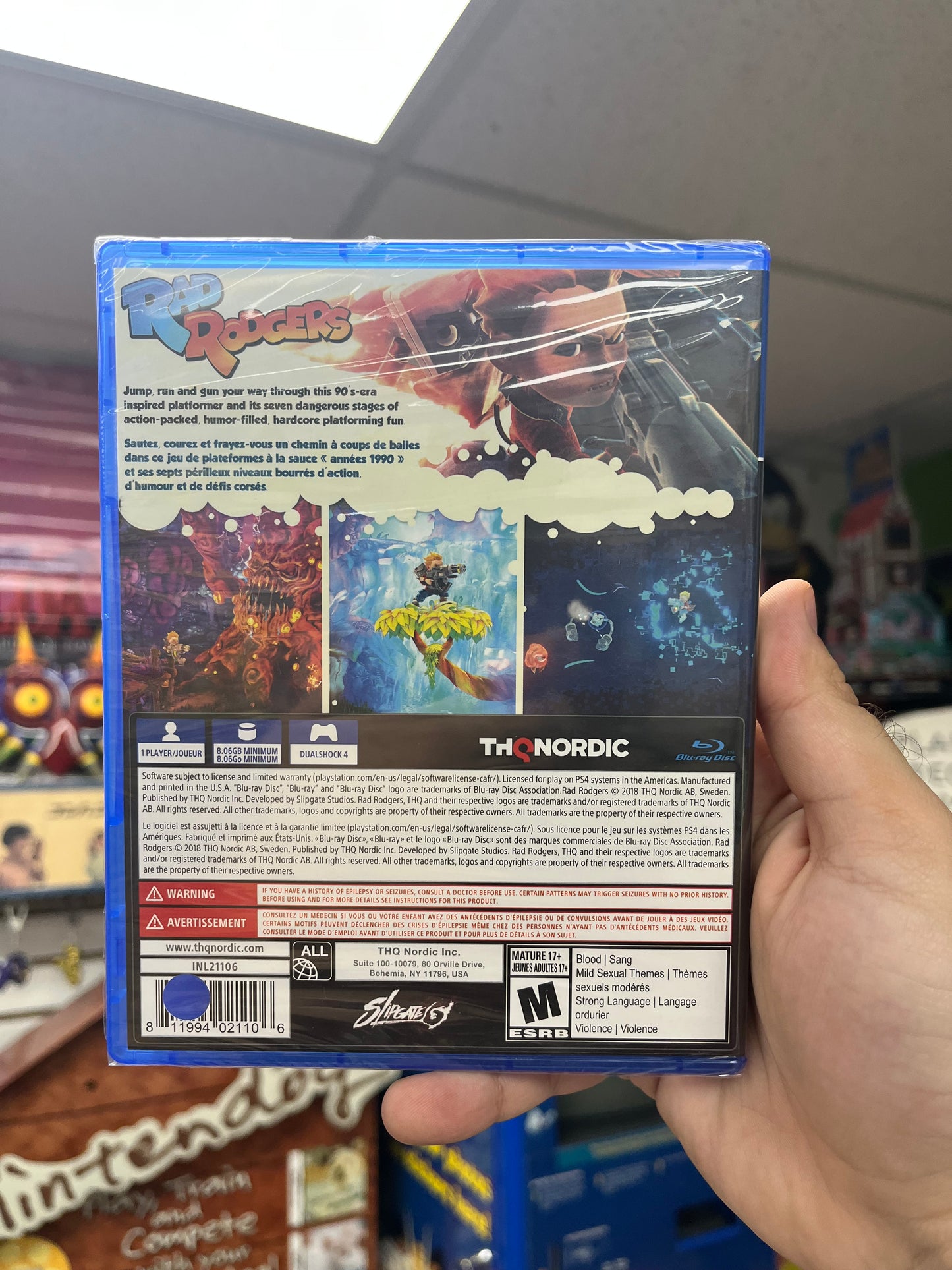 Rad Rodgers - PS4 Sealed