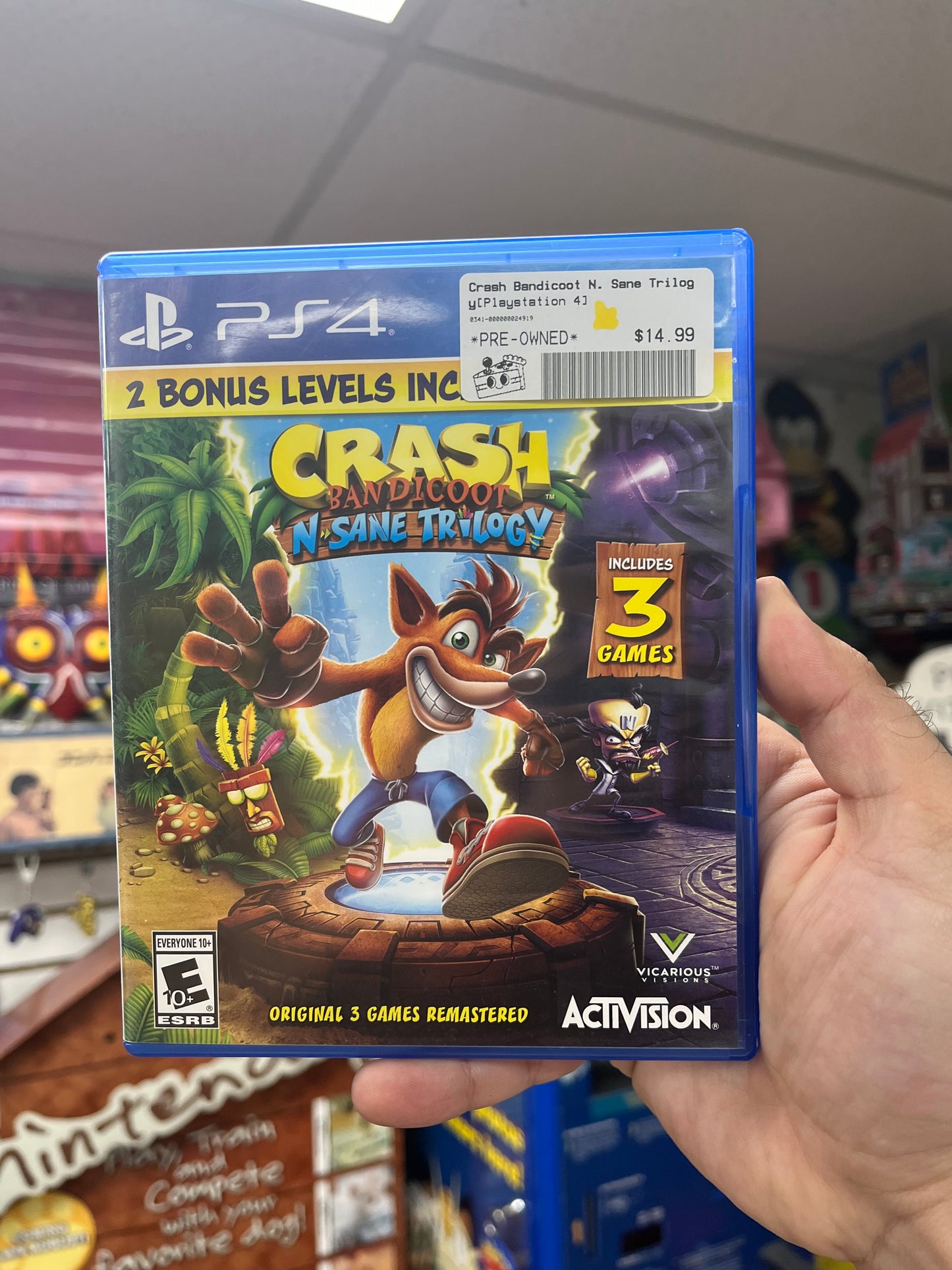 Crash Bandicoot N-Sane Trilogy - PS4 CiB
