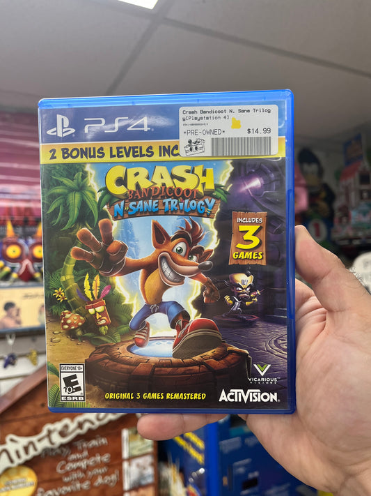 Crash Bandicoot N-Sane Trilogy - PS4 CiB