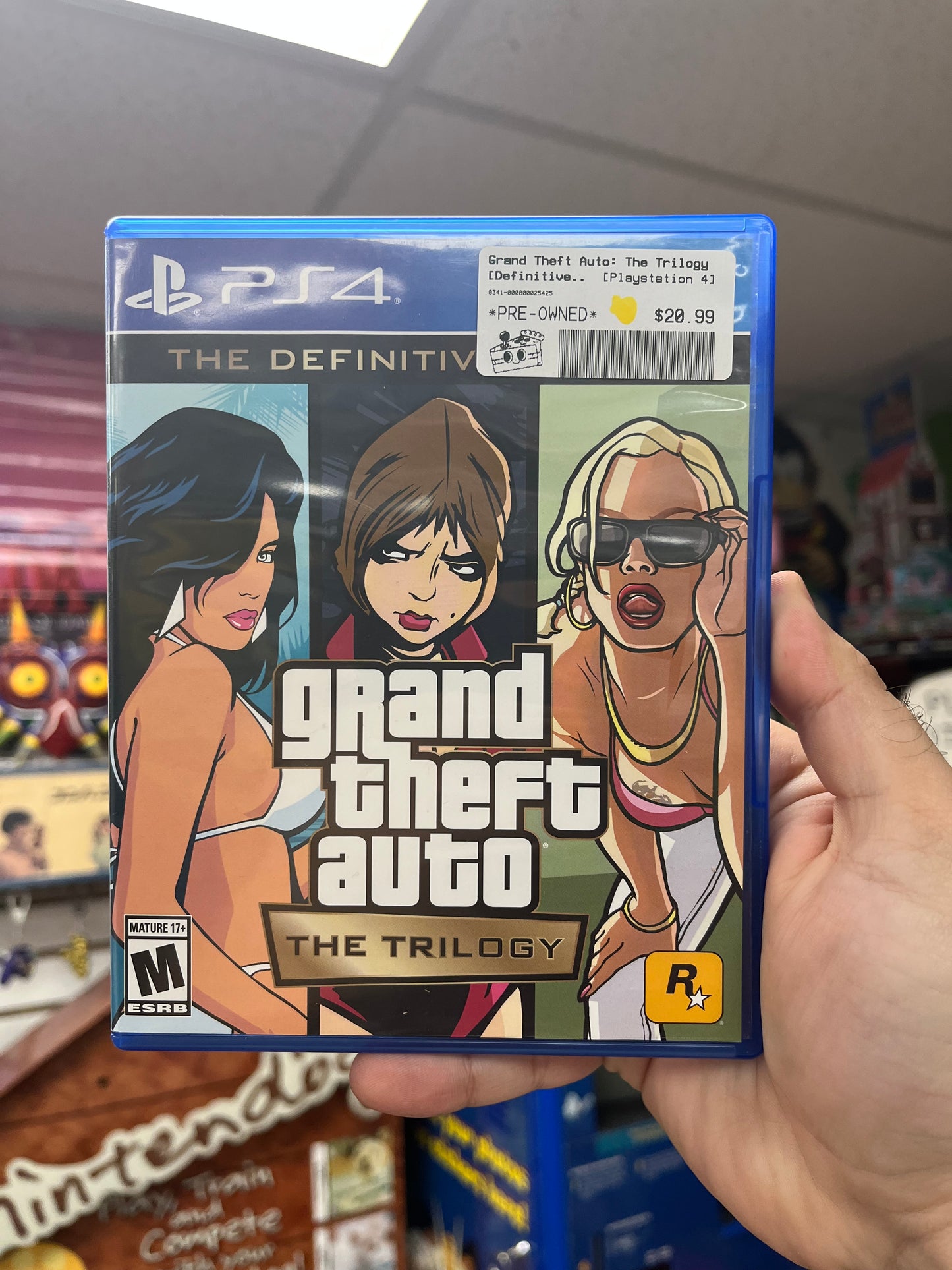 Grand Theft Auto The Trilogy [Definitive Edition] - PS4 CiB