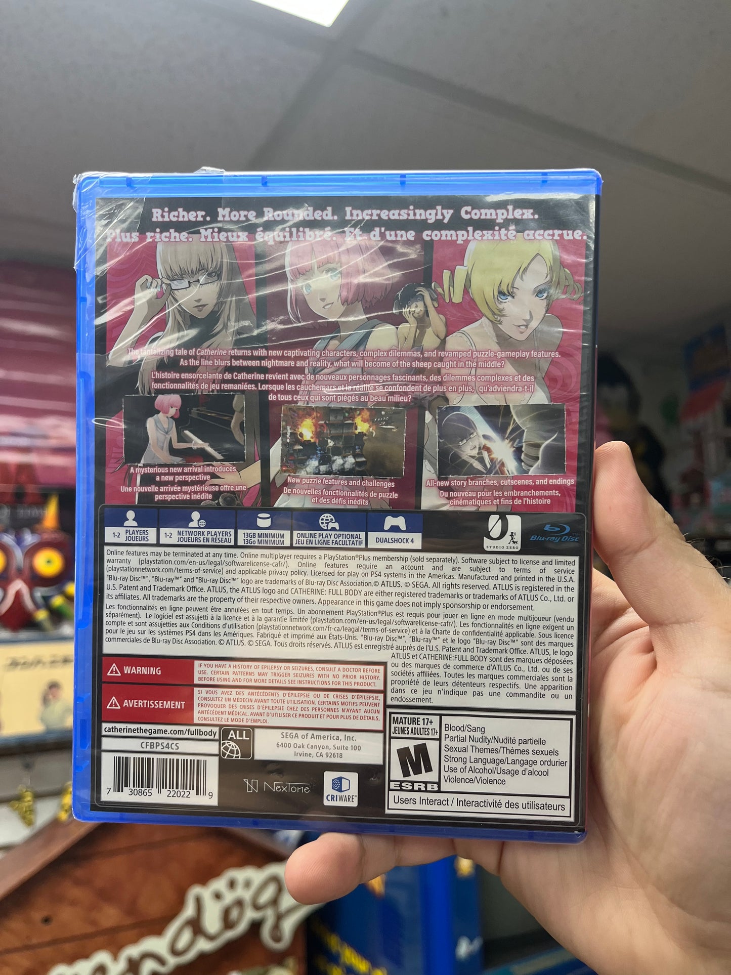Catherine: Full Body - PS4 Sealed