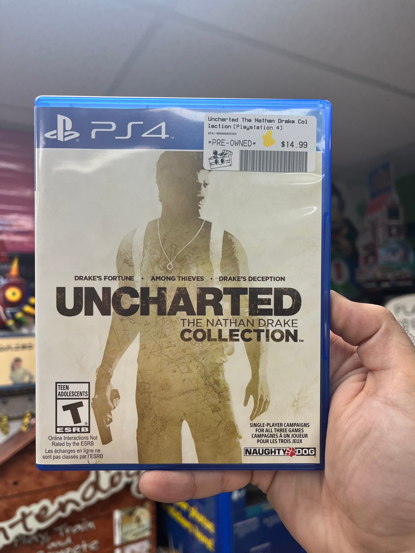 Uncharted The Nathan Drake Collection - PS4 CiB