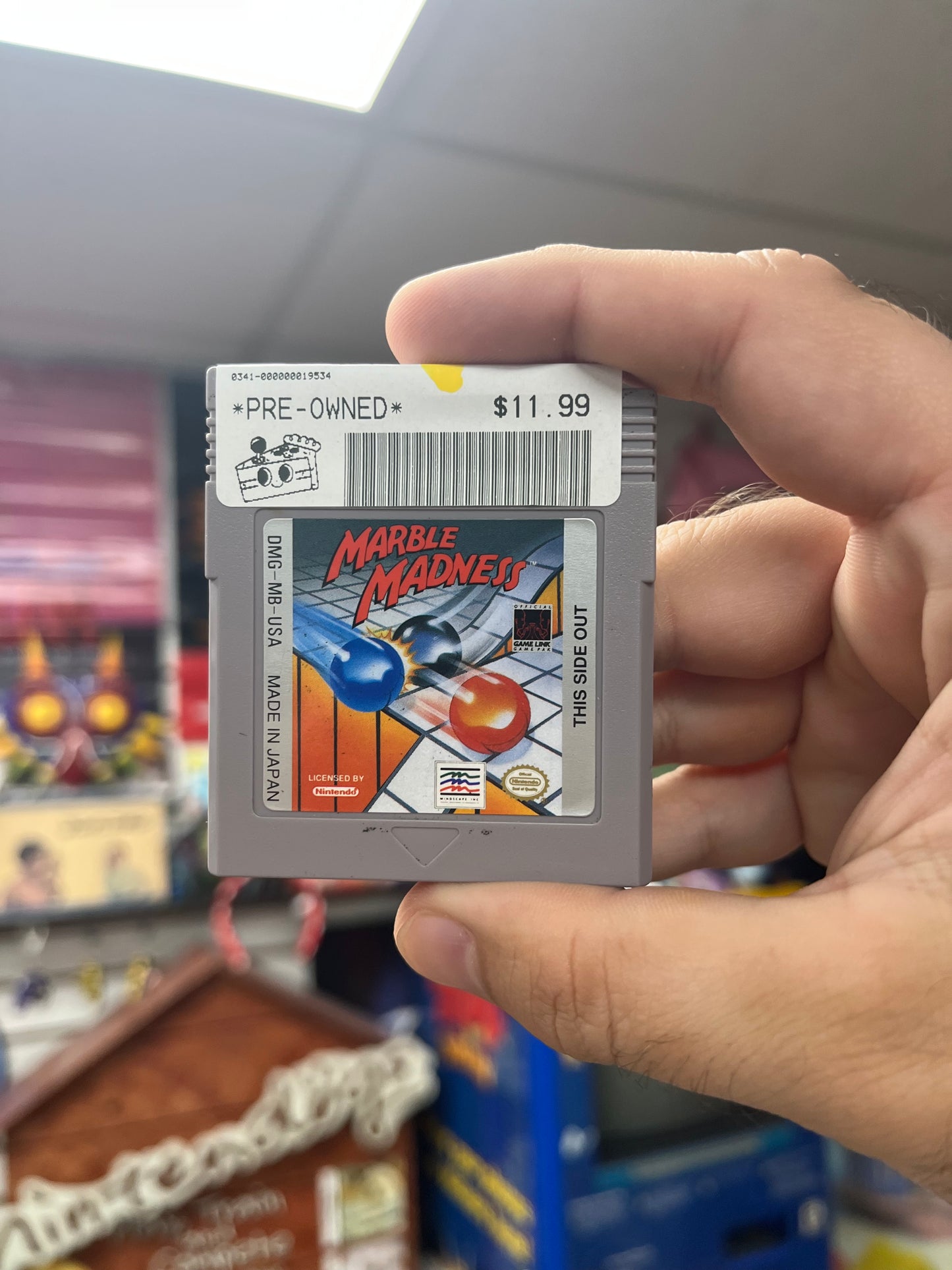Marble Madness - GameBoy Loose