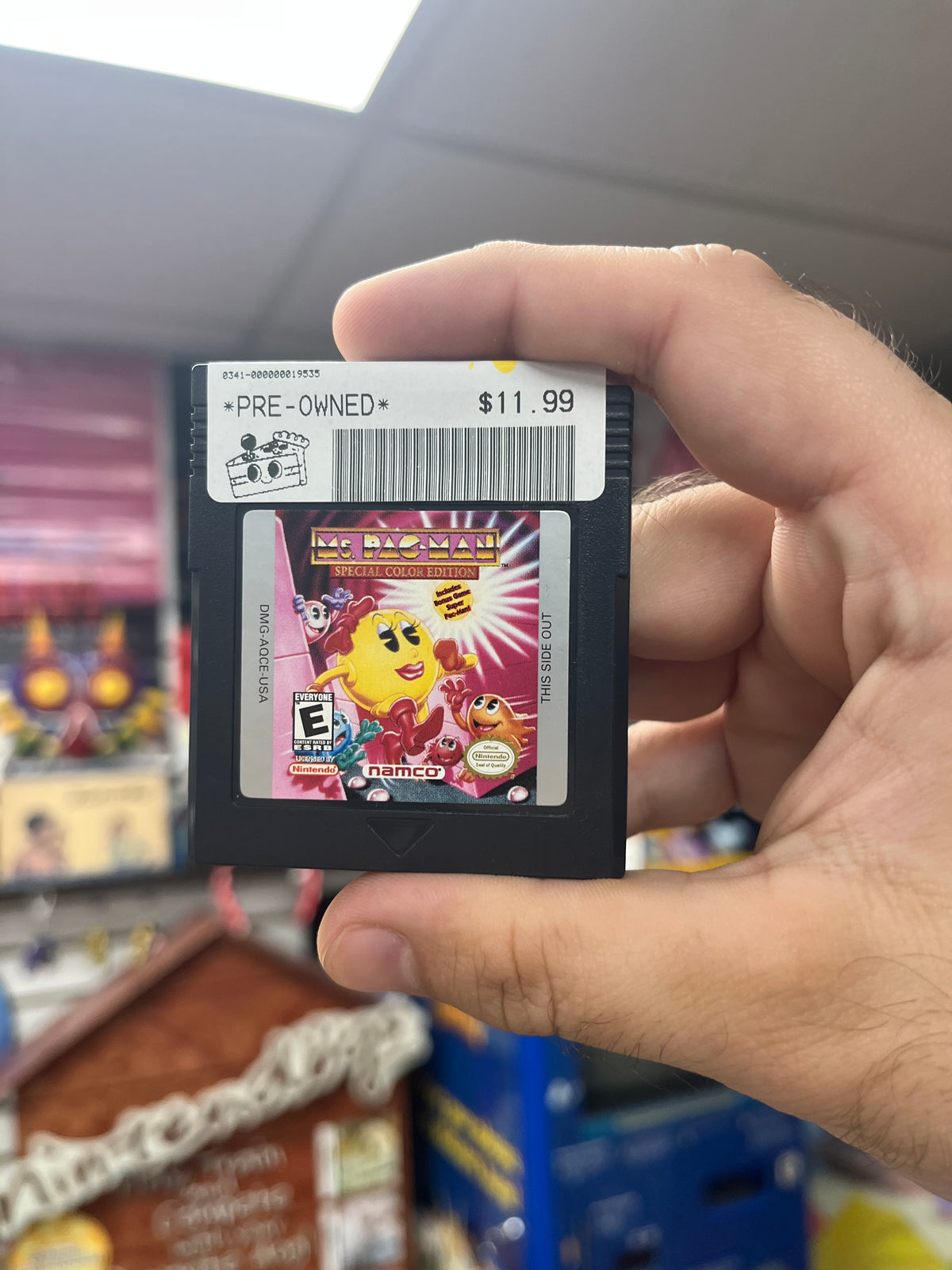 Ms. Pac-Man - GameBoy Loose