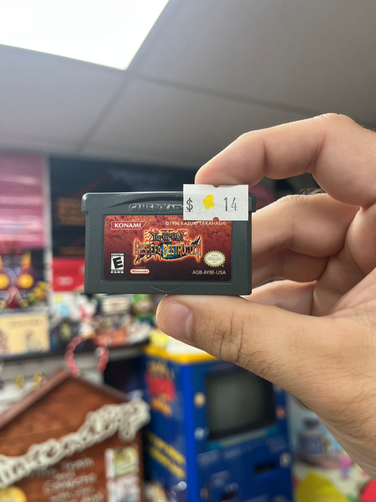 Yu-Gi-Oh Reshef of Destruction - GBA Loose