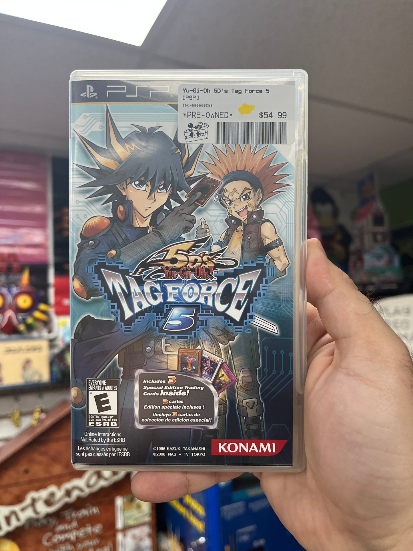 Yu-Gi-Oh 5D's Tag Force 5 - PSP CiB