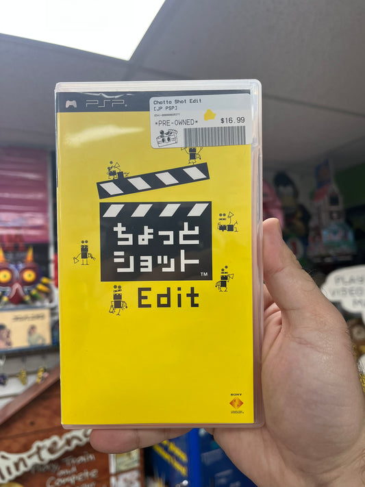 Chotto Shot Edit - JP PSP CiB