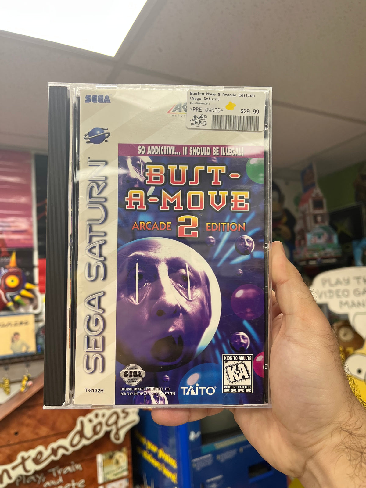 Bust-A-Move 2 Arcade Edition - Sega Saturn CiB