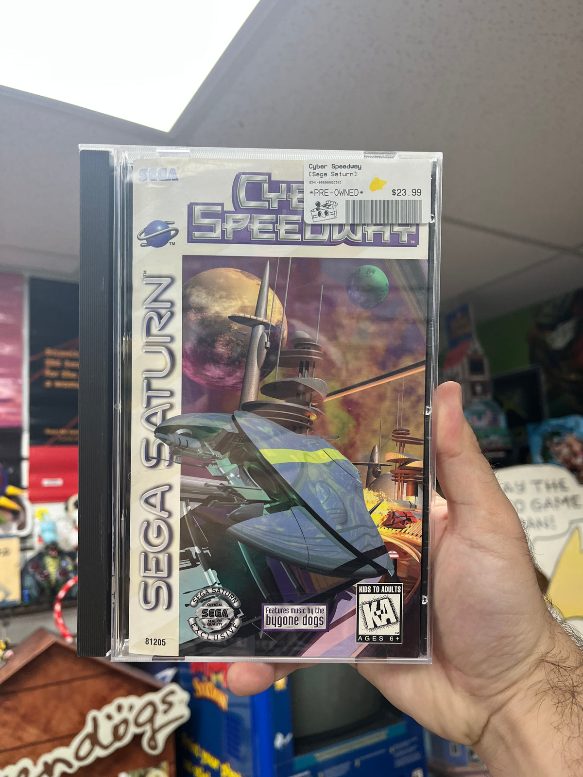 Cyber Speedway - Sega Saturn CiB