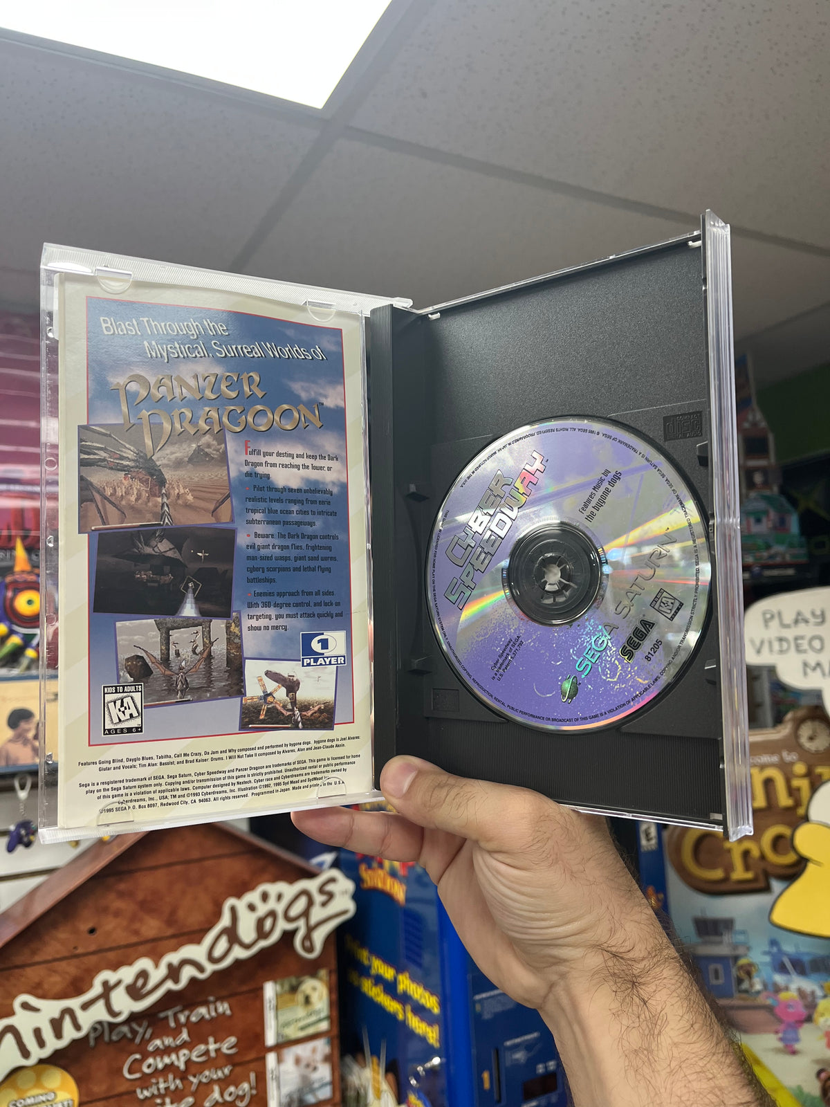Cyber Speedway - Sega Saturn CiB