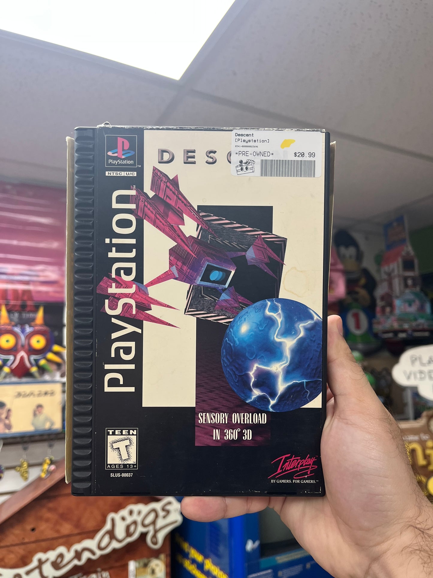 Descent - PS1 CiB Long Box