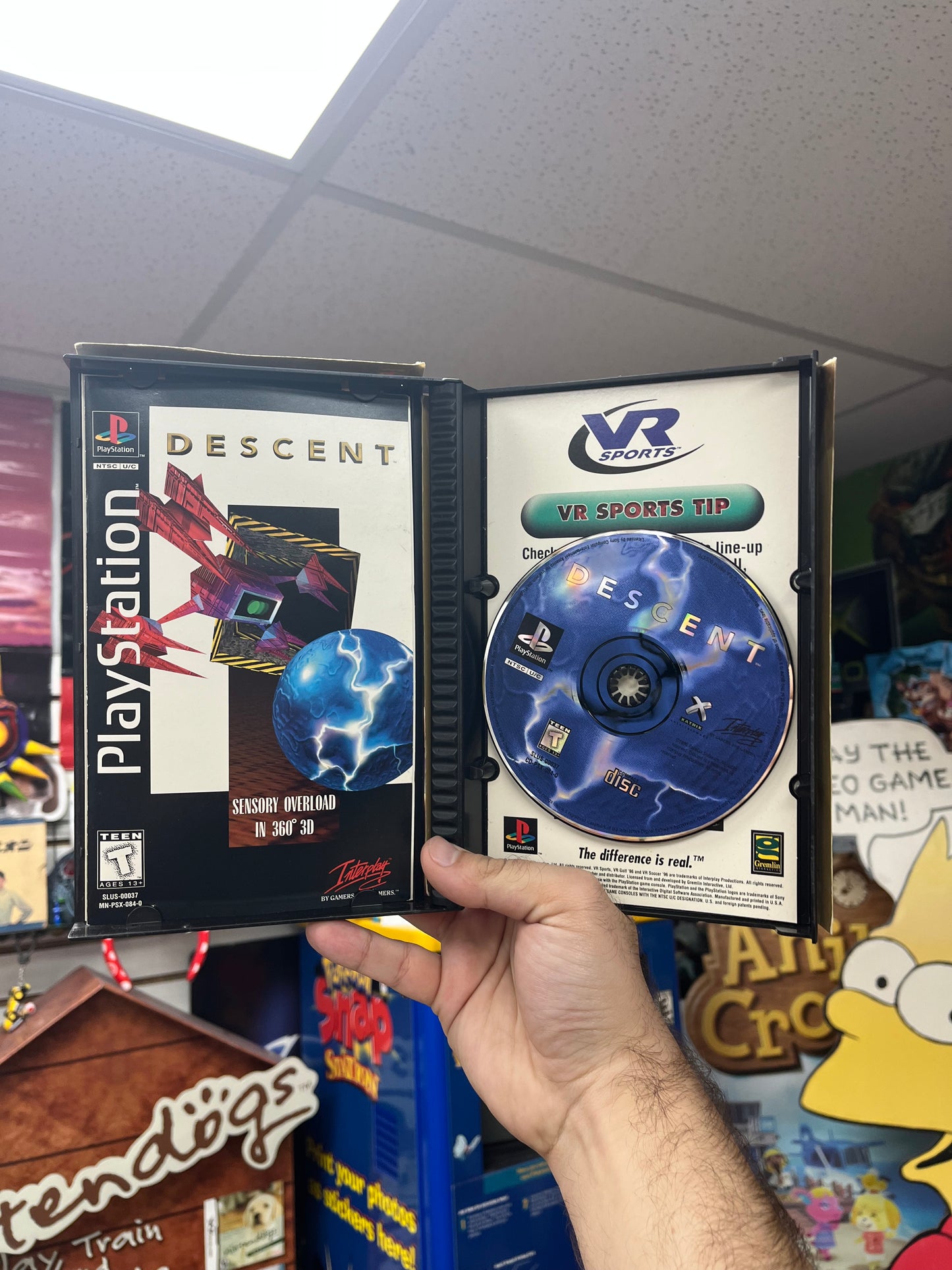 Descent - PS1 CiB Long Box