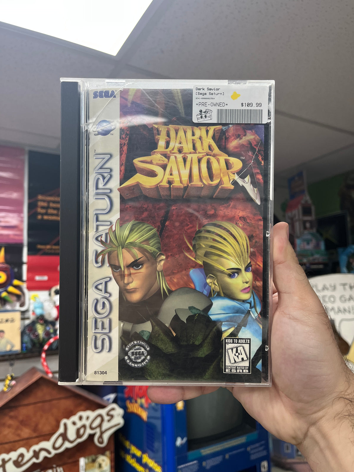 Dark Savior - Sega Saturn CiB