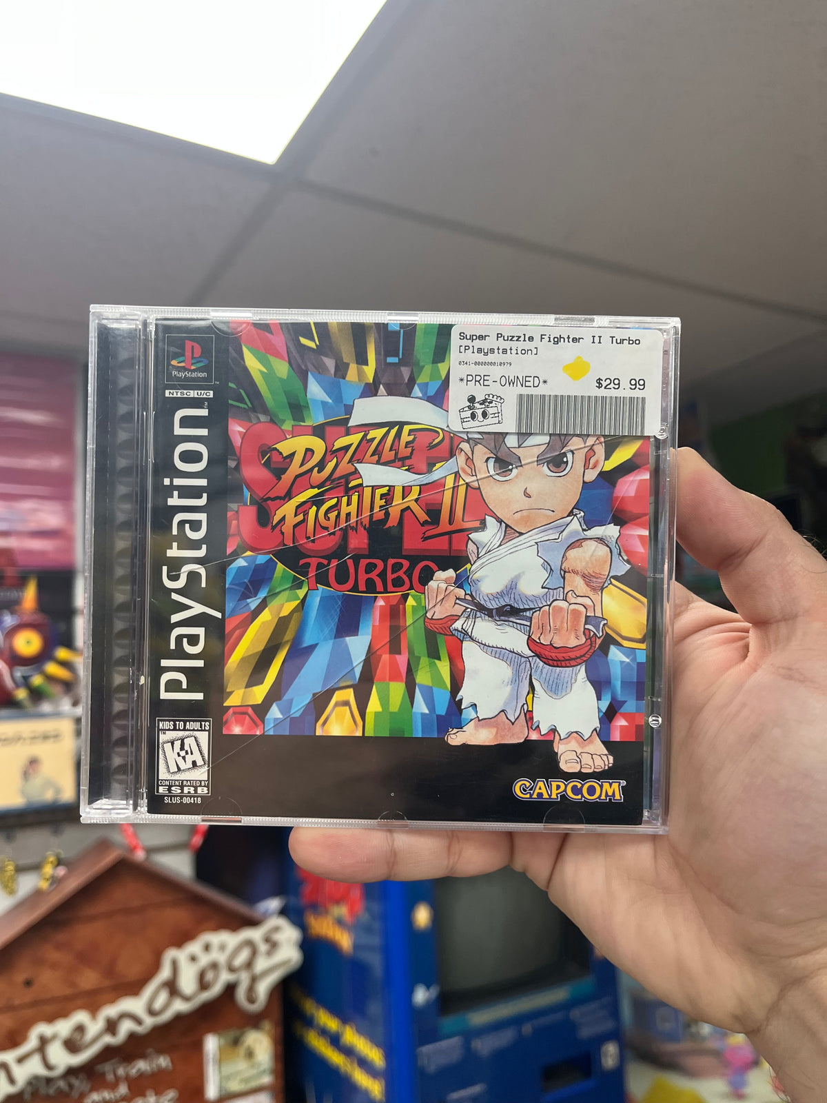 Puzzle Fighter II Turbo - PS1 CiB