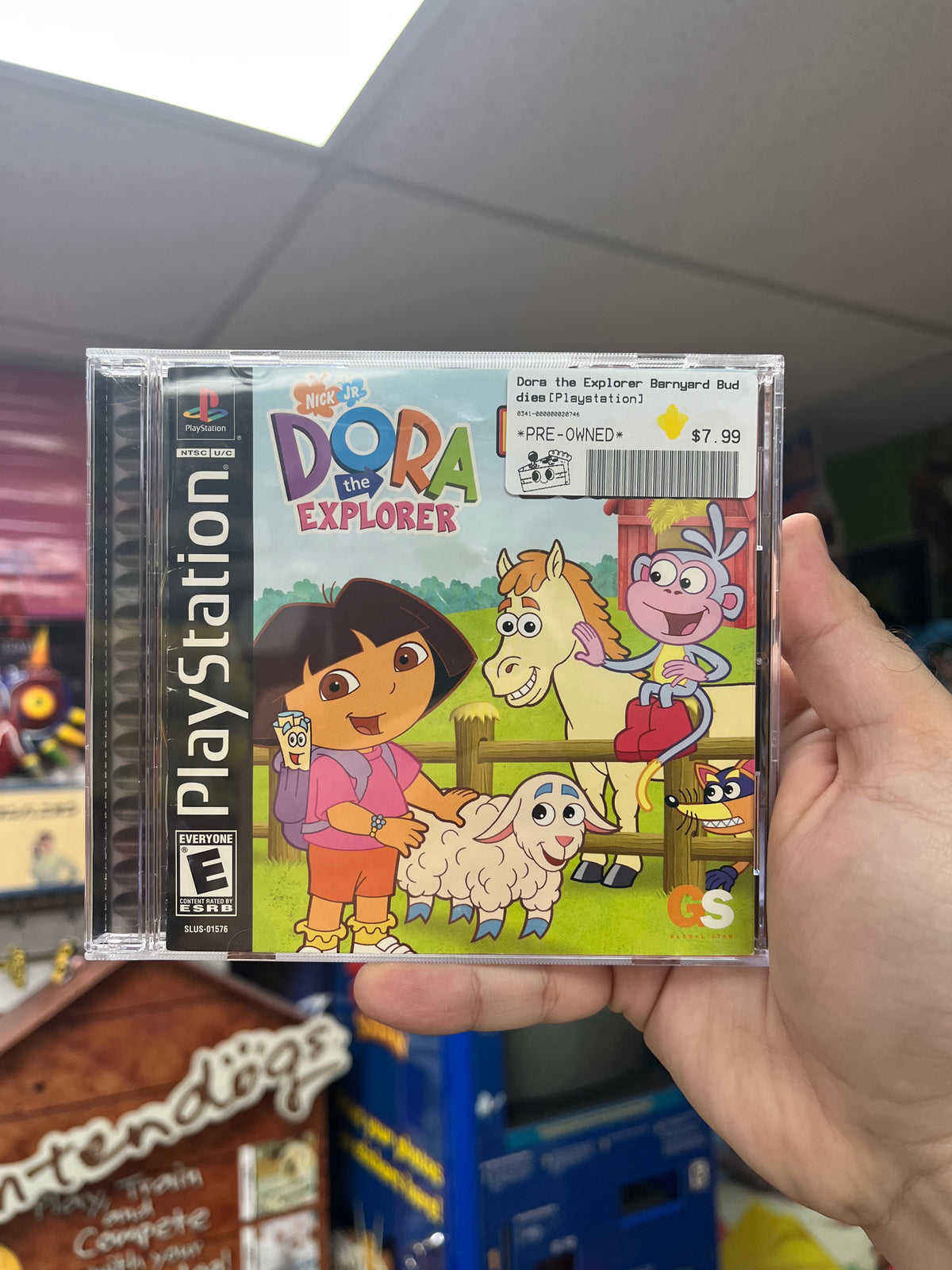 Dora the Explorer Barnyard Buddies - PS1 CiB