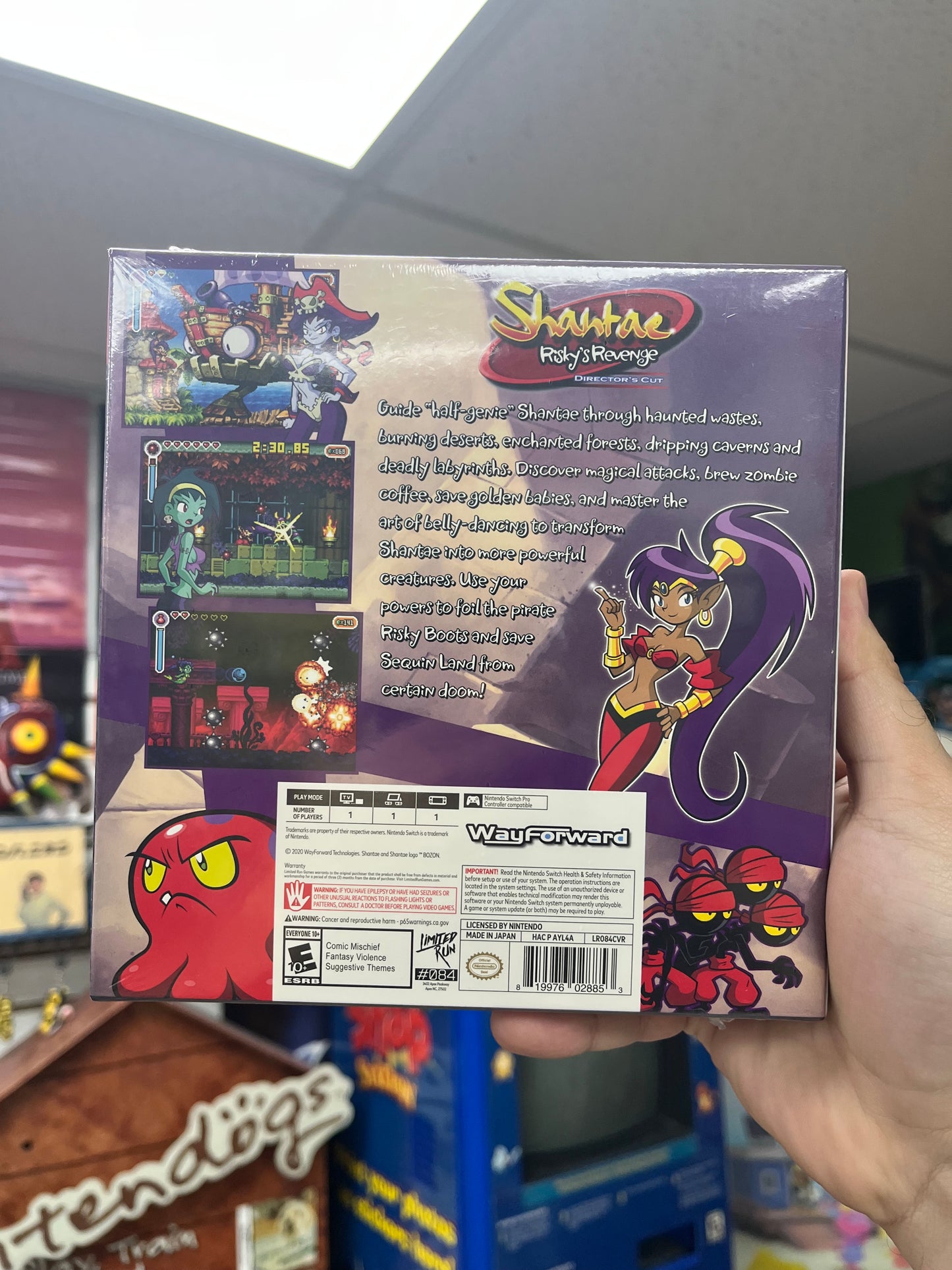 Shantae: Risky's Revenge Director's Cut [Limited Run] - Switch Sealed