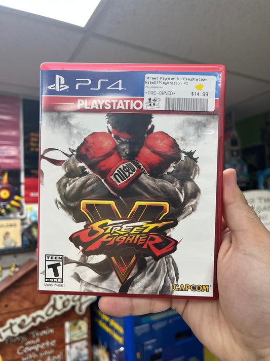 Street Fighter V [Playstation HIts] - PS4 Boxed