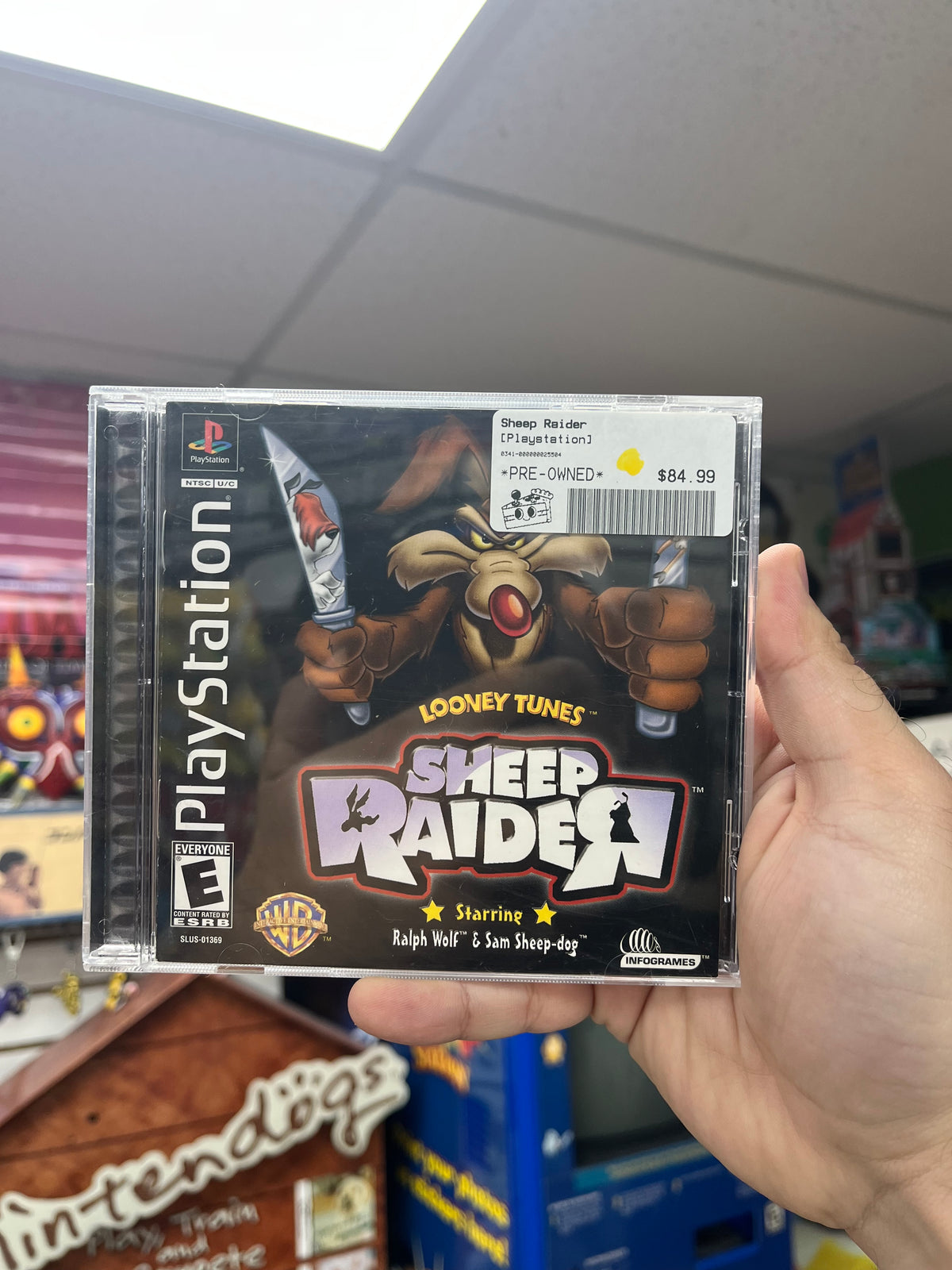 Sheep Raider - PS1 CiB