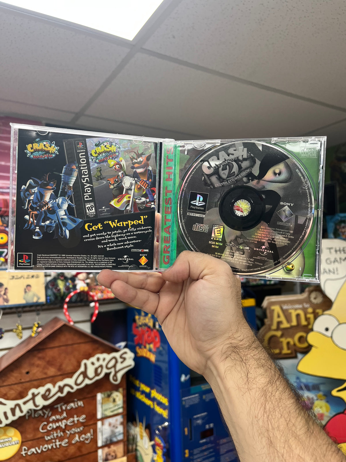 Crash Bandicoot 2 Cortex Strikes Back [Greatest Hits] - PS1 CiB