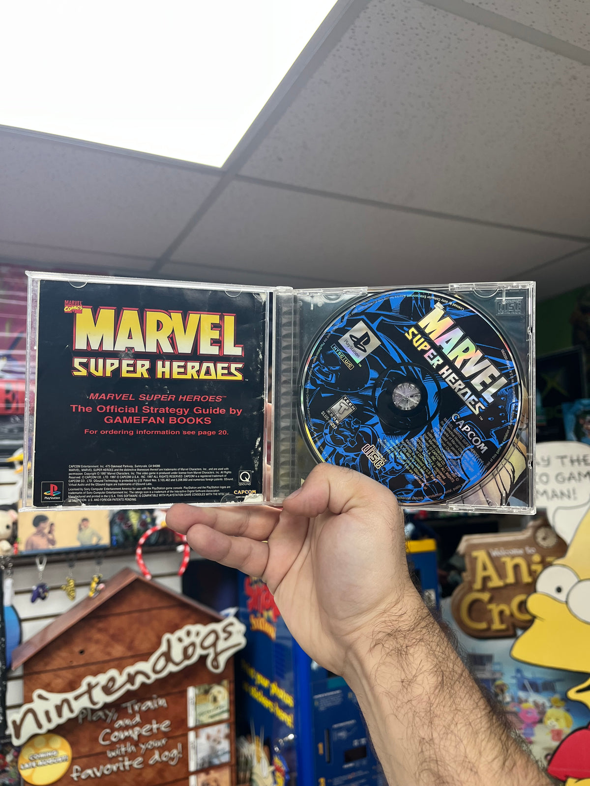 Marvel Super Heroes - PS1 CiB