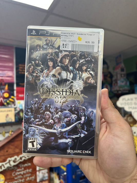 Dissidia 012: Duodecim Final Fantasy - PSP CiB