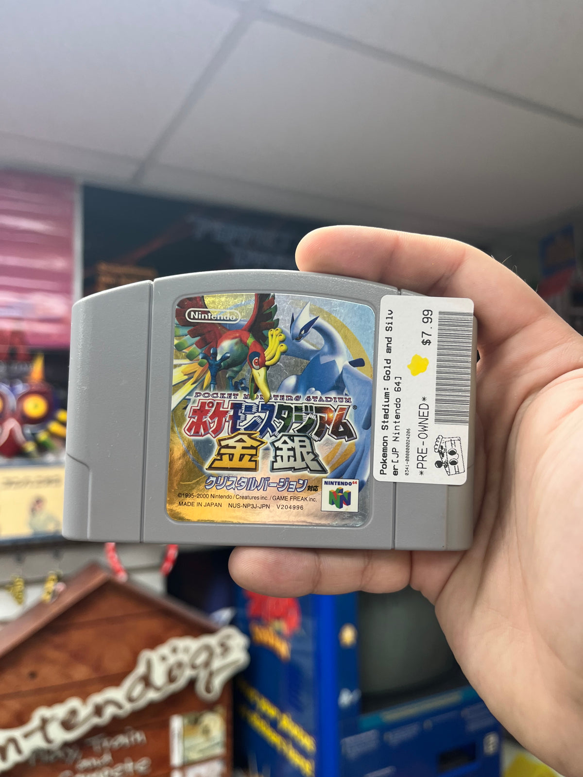 Pokemon Stadium: Gold and Silver - JP N64 Loose