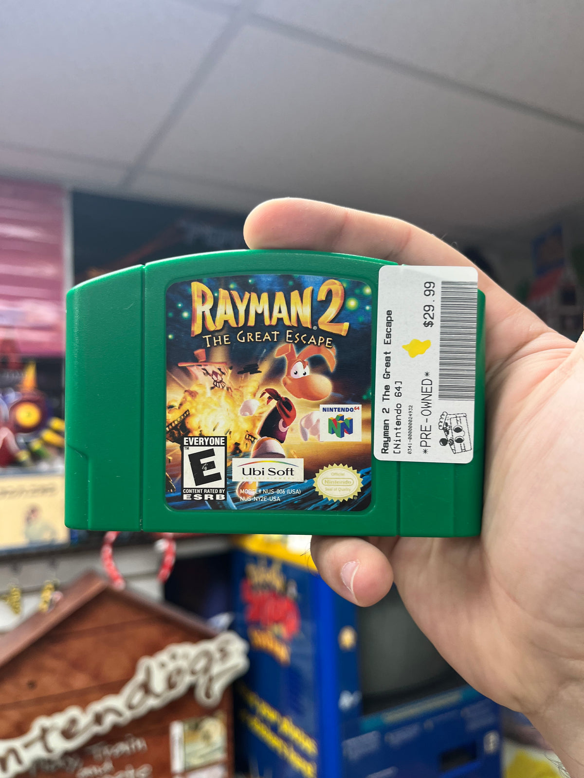 Rayman 2 The Great Escape - N64 Loose