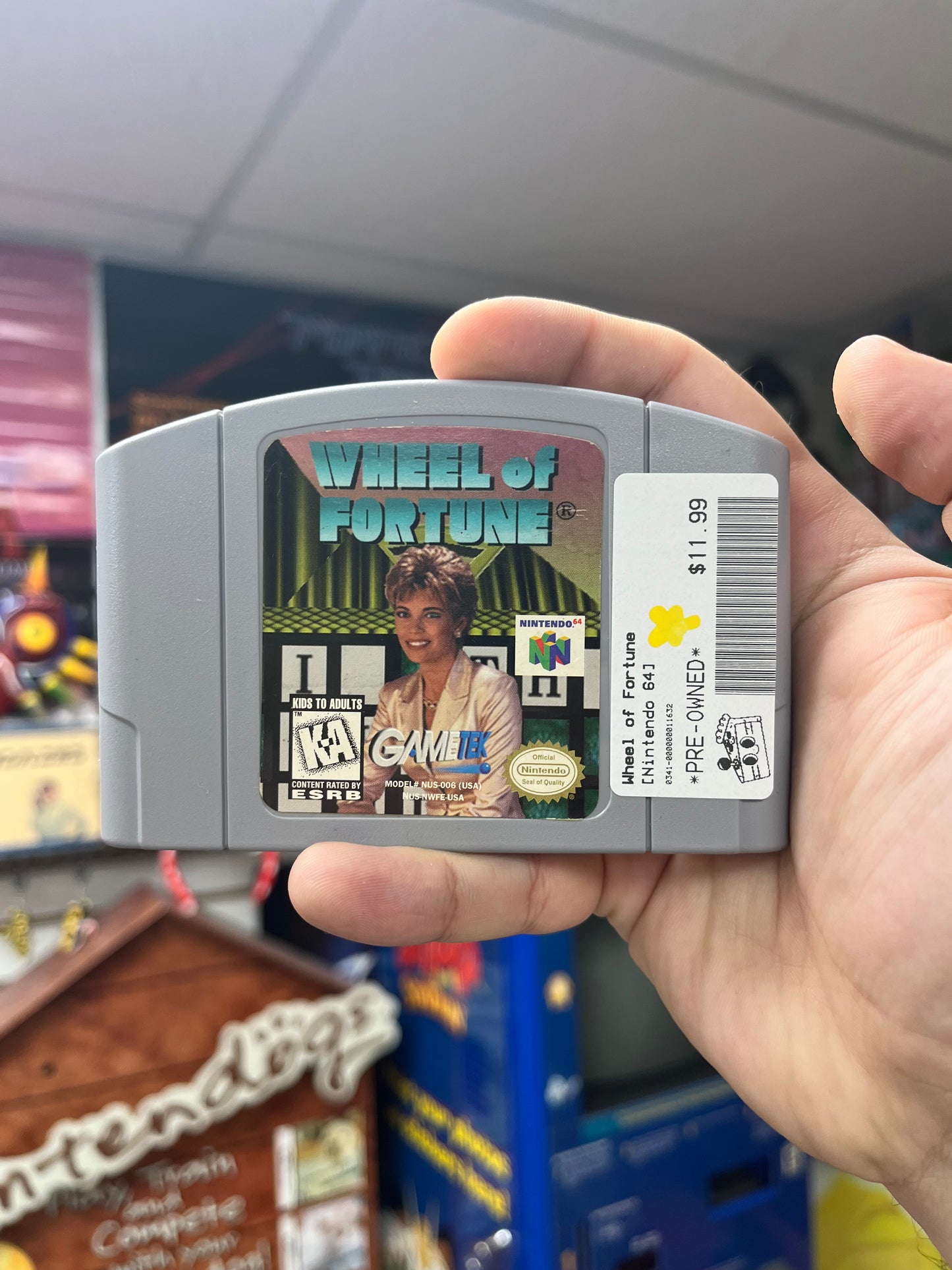 Wheel of Fortune - N64 Loose