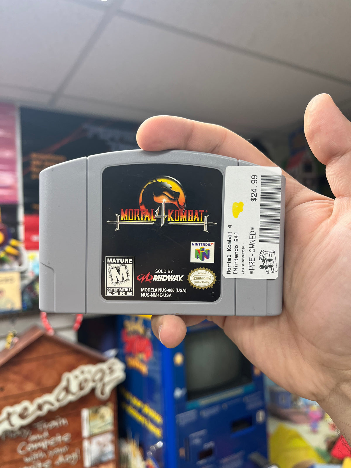 Mortal Kombat 4 - N64 Loose