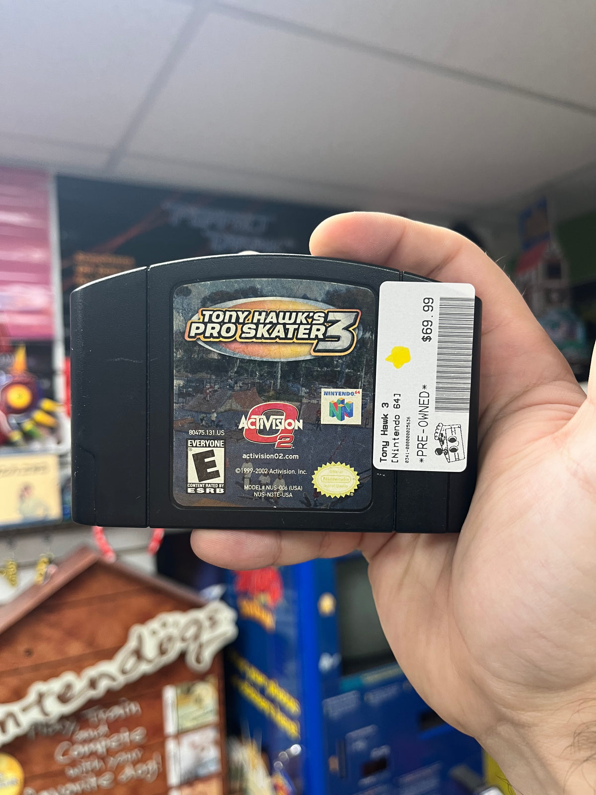 Tony Hawk Pro Skater 3 - N64 Loose