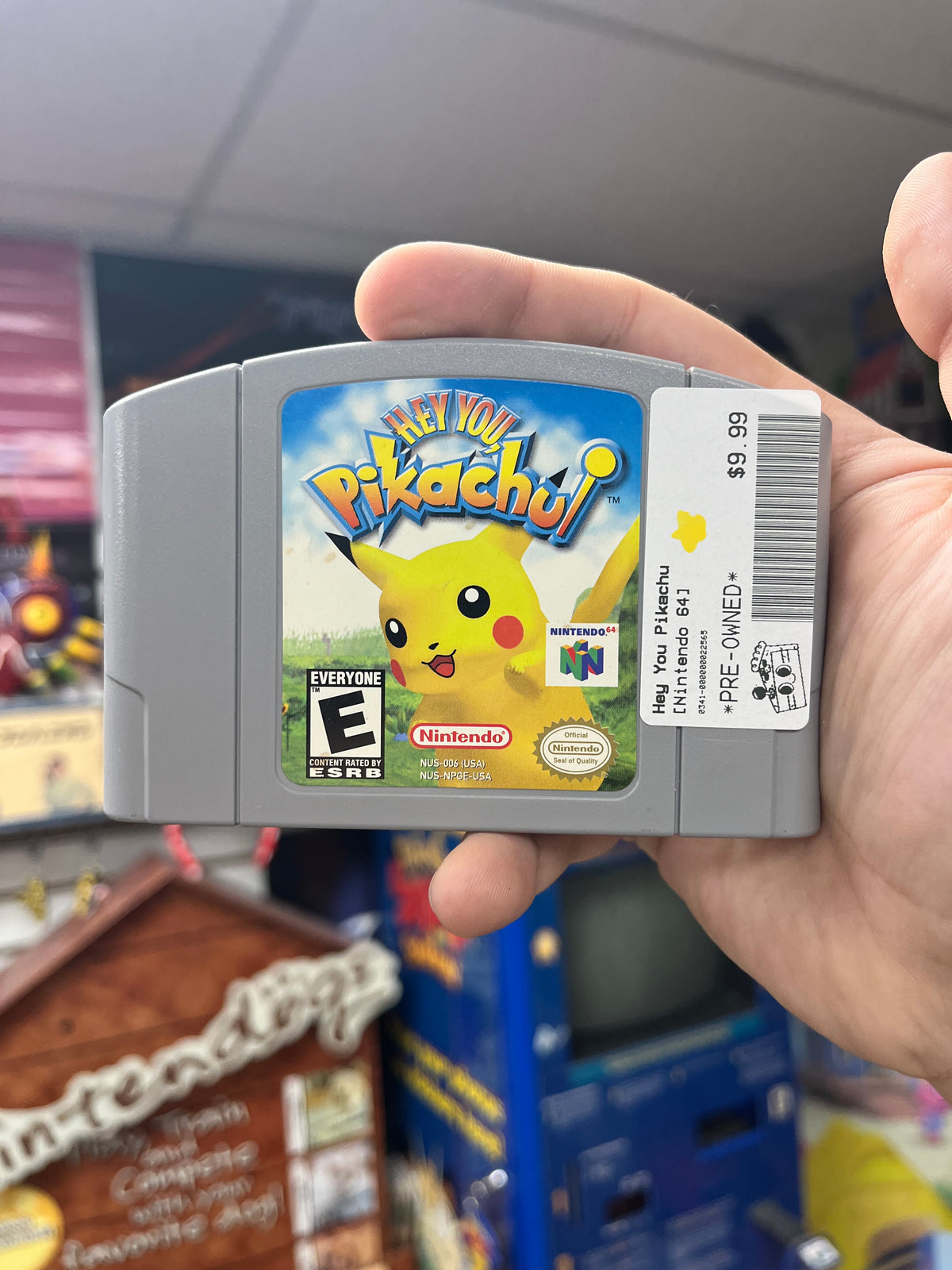 Hey You Pikachu - N64 Loose