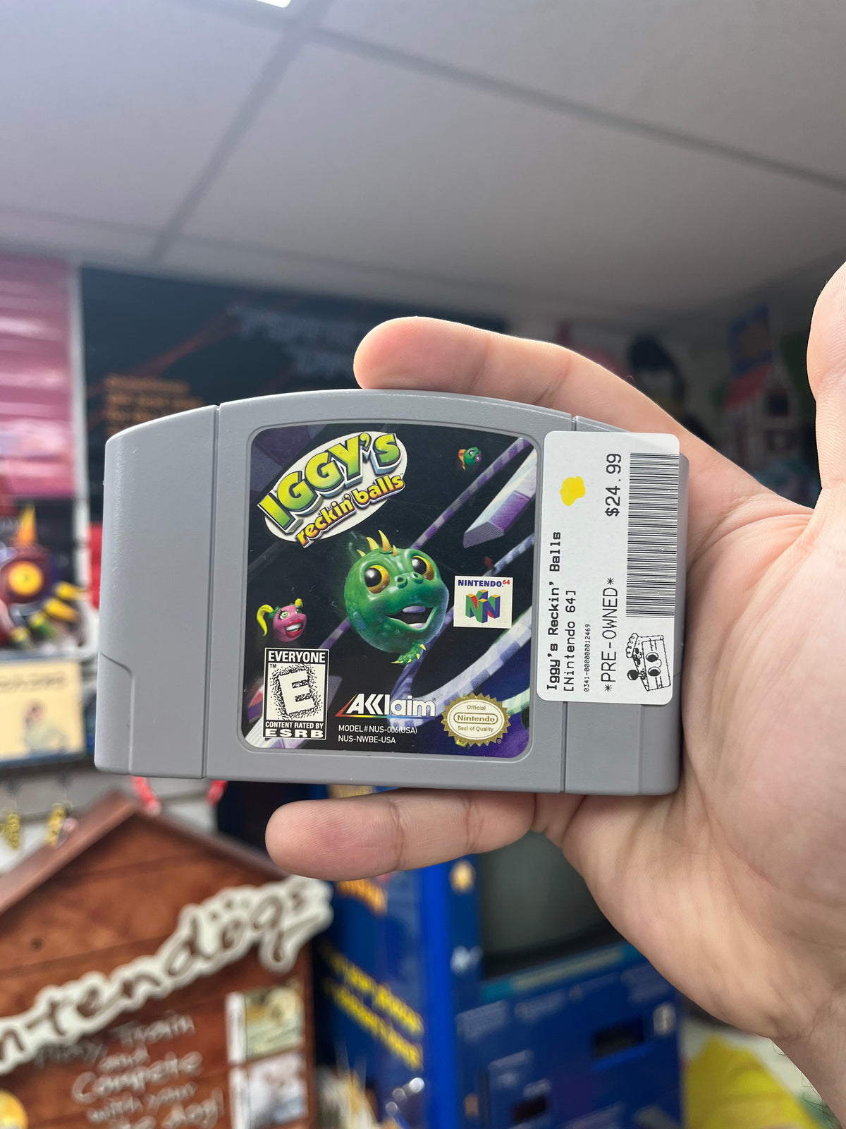 Iggy's Reckin Balls - N64 Loose