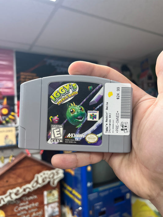 Iggy's Reckin Balls - N64 Loose
