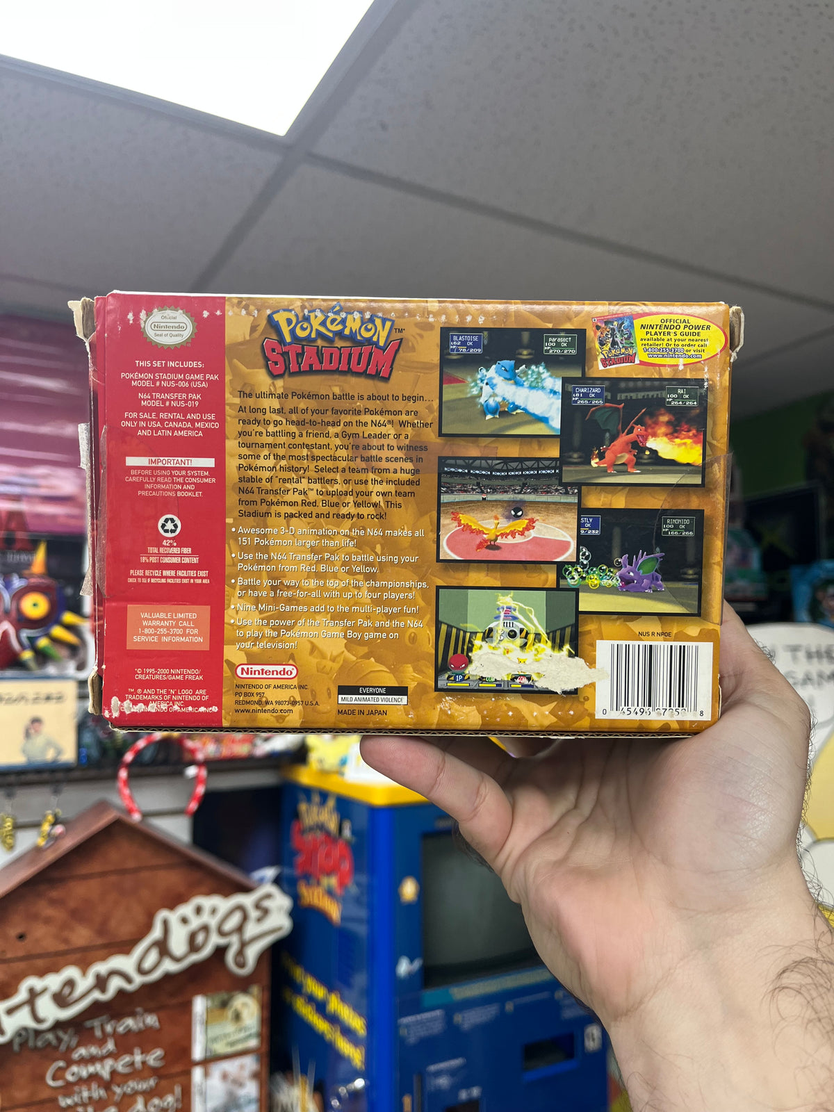 Pokemon Stadium - N64 CiB