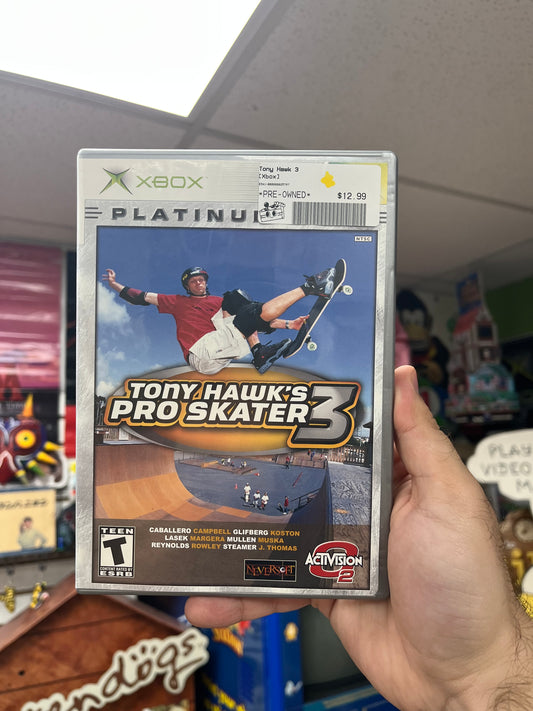 Tony Hawk's Pro Skater 3 [Platinum Hits] - Xbox CiB